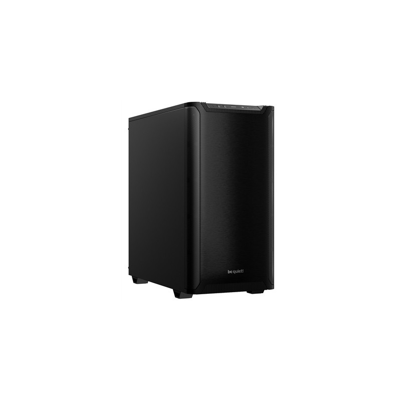 be quiet! Pure Base 501 Case  Black  Mid Tower  2 x USB Type-A  1 x USB Type-C  2 x Pure Wings 2 140mm Black PWM Fans Included  