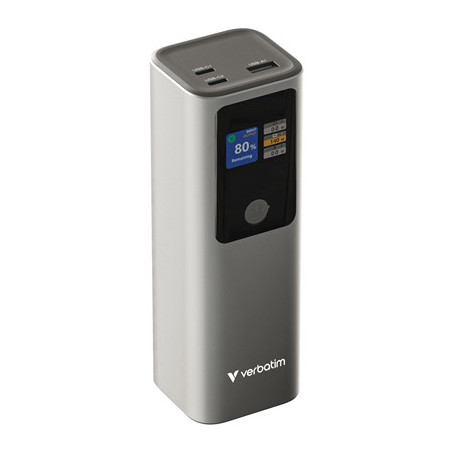 Verbatim Charge 'n' Go Power Bank 27000mAh 187.5W Grey