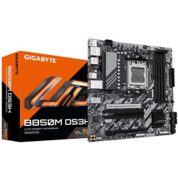 Gigabyte B850M DS3H AMD AM5 Socket Motherboard  Micro-ATX  4x DDR5 Slots  2x M.2 Sockets  2x USB-C Port  2.5GbE LAN  2x DisplayP