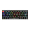 Marvo Scorpion KG933G Saber 61 Wired Mechanical RGB 60% UK Layout Gaming Keyboard (Black)
