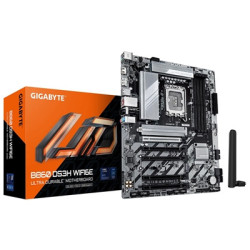 Gigabyte B860 DS3H WIFI6E Intel 1851 Socket Motherboard  ATX  4x DDR5 Slots  2x M.2 Sockets  2x USB-C Port  2.5GbE LAN  Wi-Fi 6E