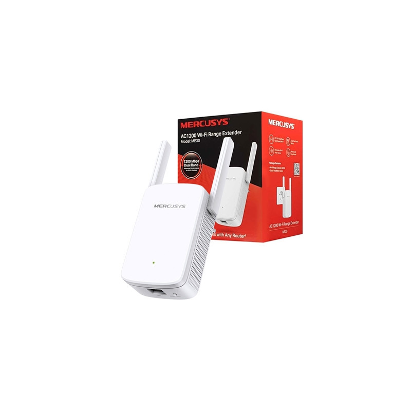 Mercusys ME30 AC1200 Wi-Fi Range Extender (UK Plug)