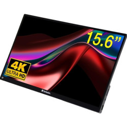 Verbatim Portable 15.6“ Touch Monitor 4K UHD ALU  3840 x 2160 Resolution  60HZ  Built-in Kickstand  Tilt: From 0 Up To 85