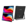 Verbatim Portable 15.6 Dual Monitor Essentials  1920 x 1080 Resolution  60Hz  Vesa 75 x 75mm  Built in Speakers 2 x 1W