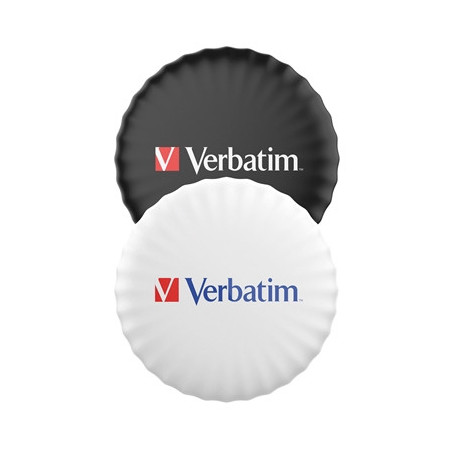 Verbatim MYFC-02BW My Finder Coin Bluetooth Item Finder 2 pack Black / White