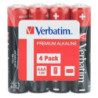Verbatim AAA Battery Alkaline 4 Pack Shrink Wrap
