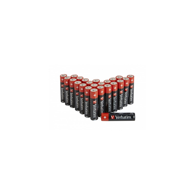 Verbatim AA Battery Alkaline 24 Pack (BOX)