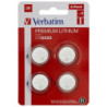 Verbatim CR2025 Battery Lithium 3V 4 Pack