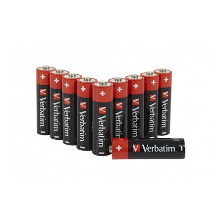 Verbatim AA Battery Alkaline 10 Pack