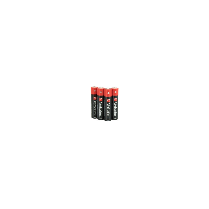 Verbatim AAA Battery Alkaline 4 Pack