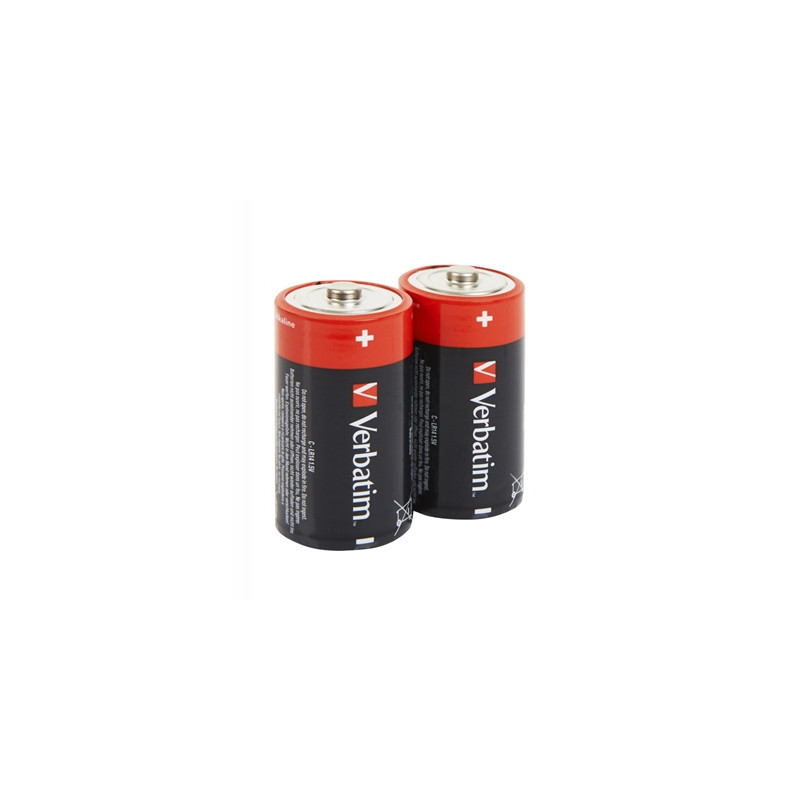Verbatim C Battery Alkaline 2 Pack