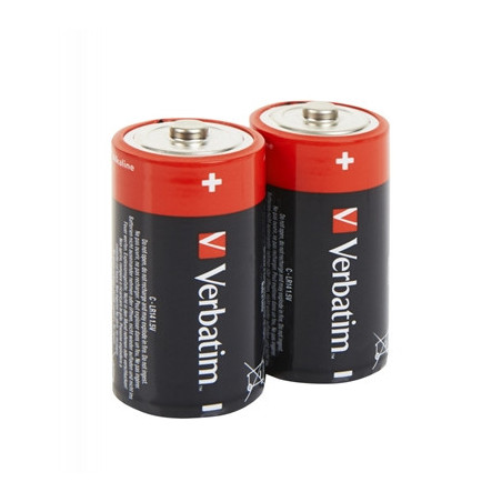 Verbatim C Battery Alkaline 2 Pack